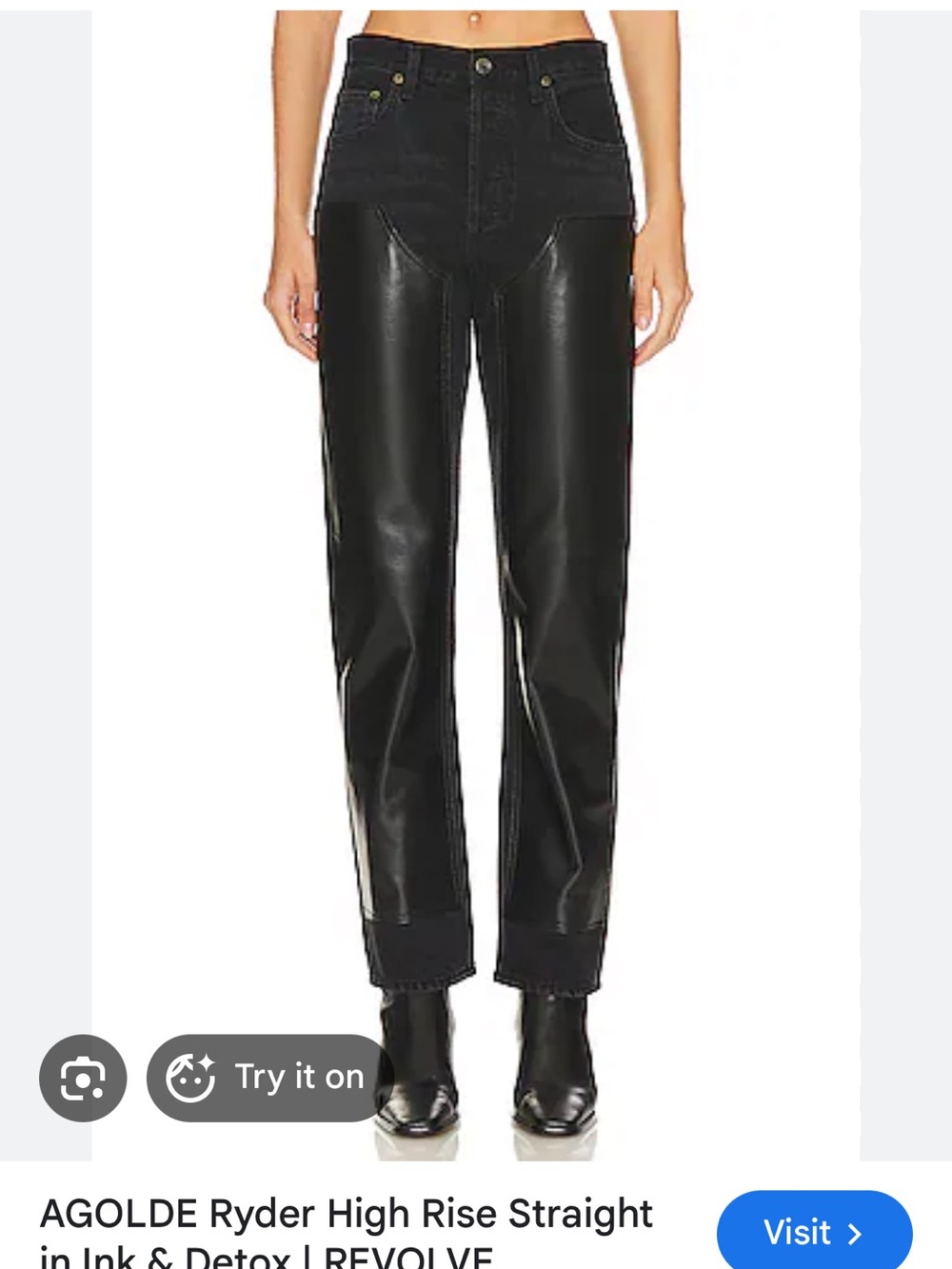 Brand new Ryder High Rise Straight
AGOLDE